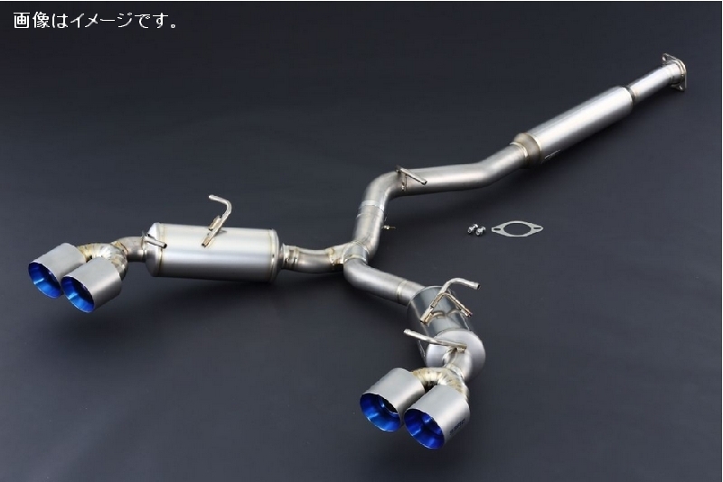 自動車関連業者直送限定 SARD BRZ 3BA-ZD8 Ti-Z MUFFLER マフラー フルチタン 左右2本出し スバル ZD8 6MT R3年7月～ サード (23007)_画像はイメージです。