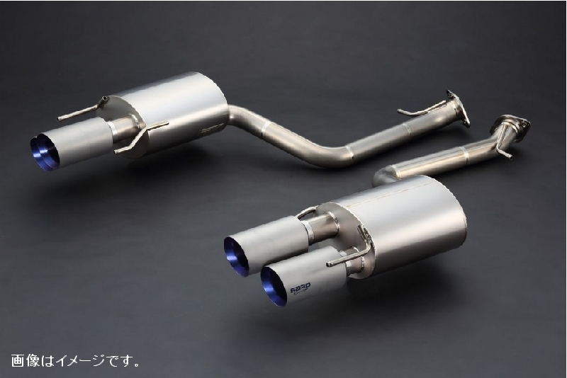 個人宅発送可 サード SARD Ti-Z MUFFLER ティーアイゼット マフラー 片側2本出し LEXUS レクサス RCF 14.10-19.04 (23003)_画像はイメージです。