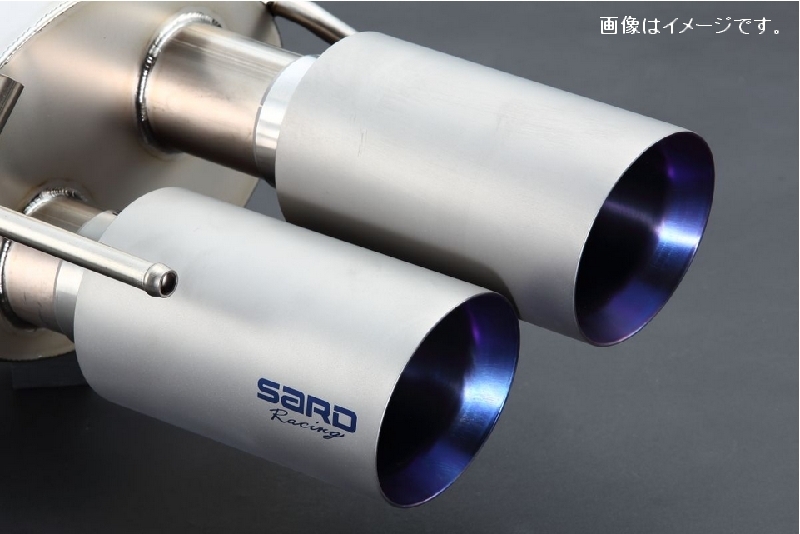 個人宅発送可 サード SARD Ti-Z MUFFLER ティーアイゼット マフラー 片側2本出し LEXUS レクサス RCF 14.10-19.04 (23003)_画像2