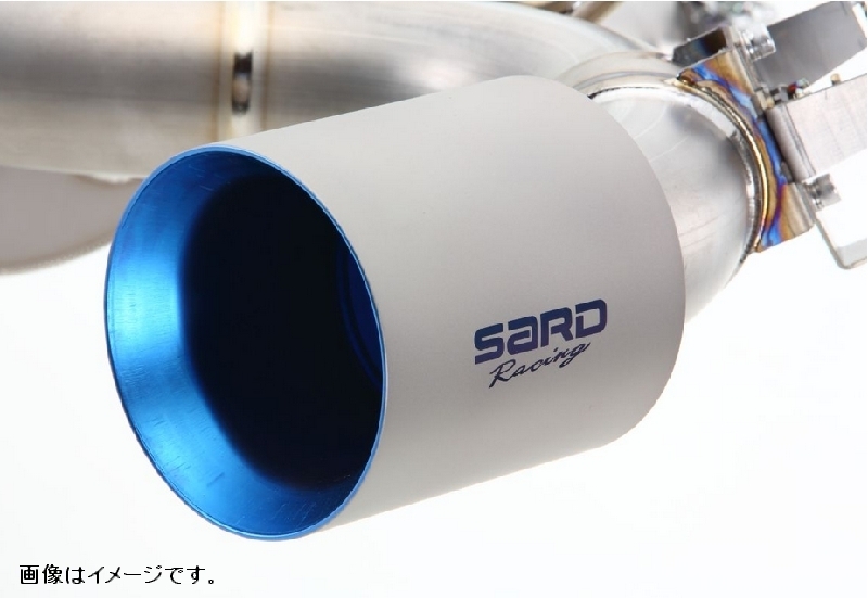 自動車関連業者直送限定 SARD サード Ti-Z MUFFLER マフラー フルチタン 左右2本出 GR SUPRA RZ (3.0L) 3BA-DB42-ZURW B58 8S-AT (23006)_画像2