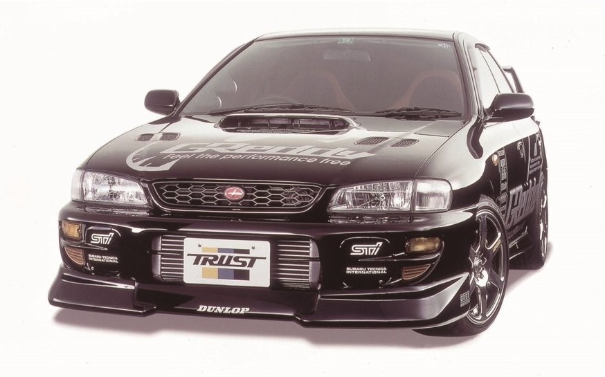 個人宅発送可能！ トラスト GReddy エアロ フロントスカート ウレタン スバル インプレッサ GC8 Ver.5/6 (17060022) 沖縄/離島発送不可_※画像はイメージです。