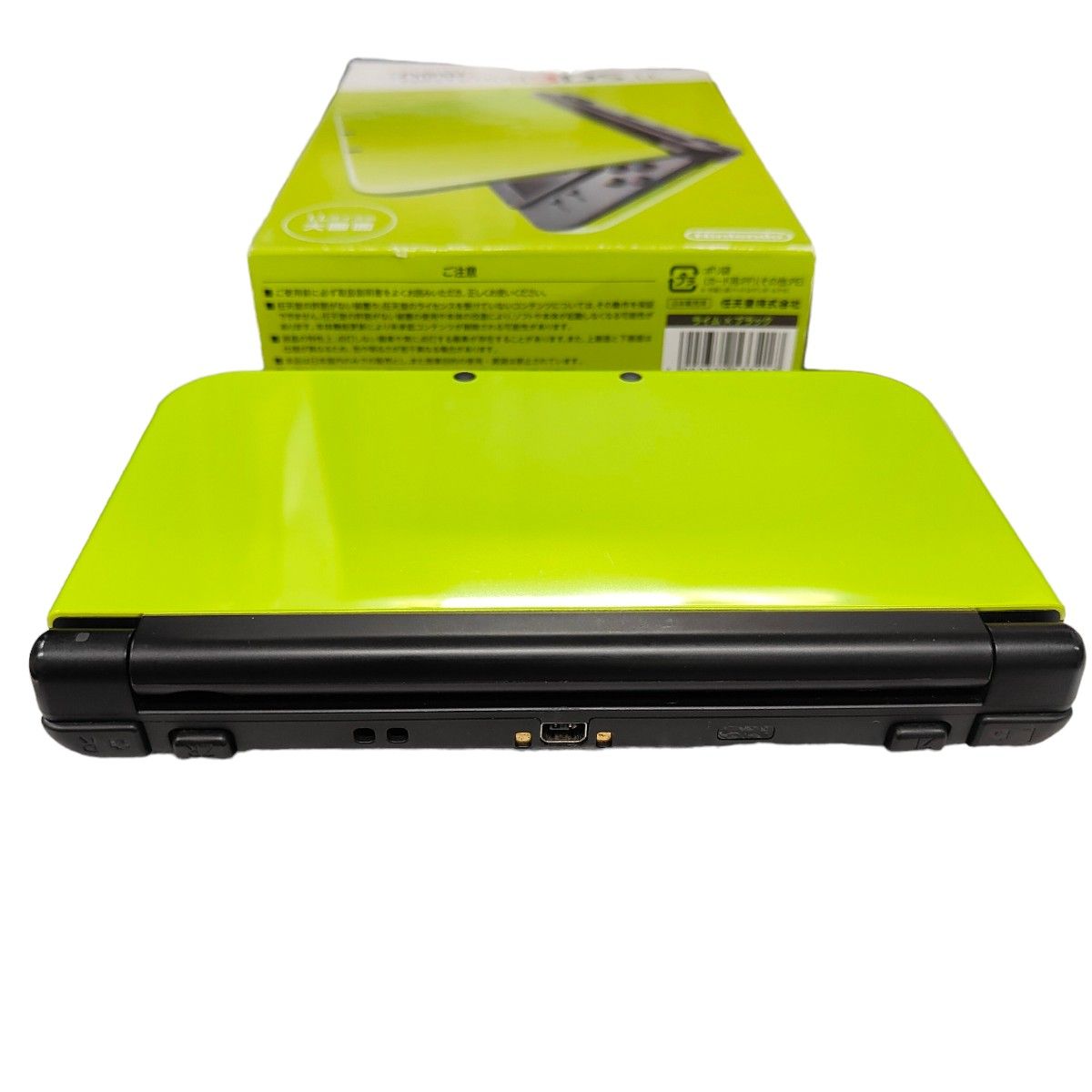 NEW3DSLL ライムブラック 箱付き美品 Newニンテンドー3DS LL NEW3DSLL ライムブラック 箱付き美品 Newニンテンドー3DS LL