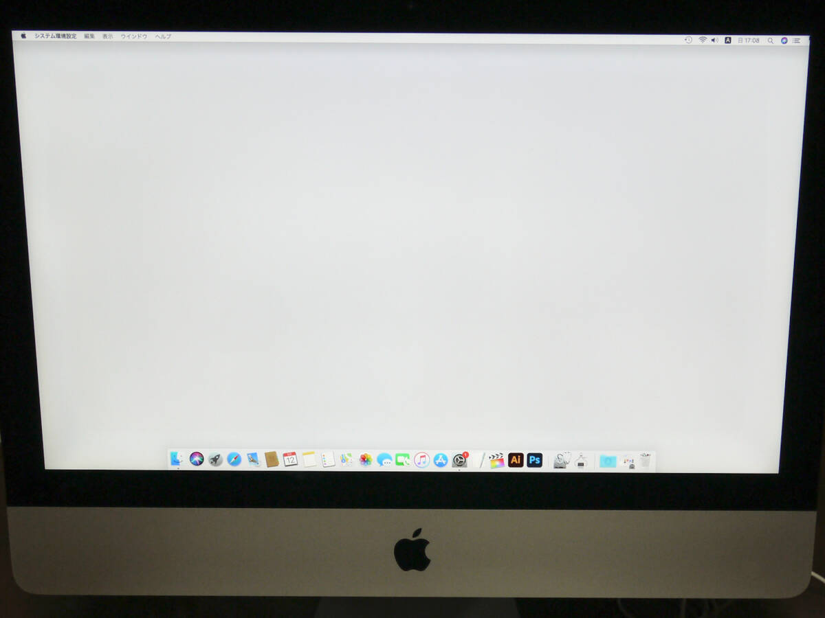 iMac 21.5インチ Late2015年 Corei5 2.8GHz 16G/HD1TB●動作良好きれい_画像4