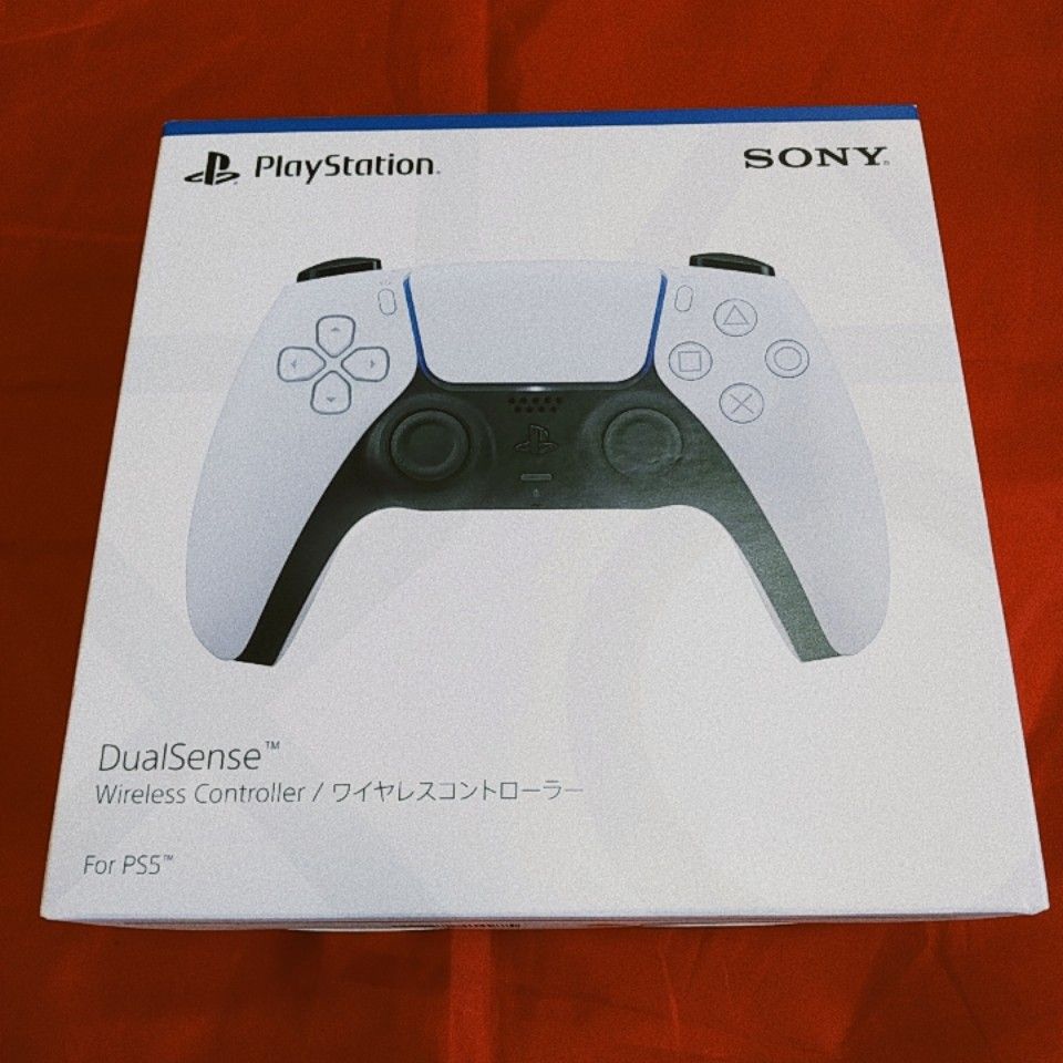 ジャンク品 PlayStation5 DualSense ワイヤレスコントローラー CFI-ZCT1J（ホワイト）