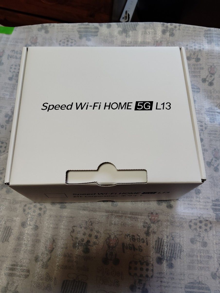 【通電確認のみ】UQ WiMAX　ホームWi-Fi 5G  ZTE L13