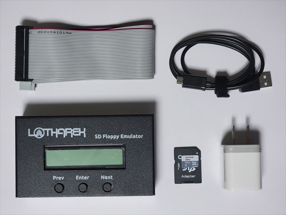 [動作品] 日本電気 NEC PC-8801FH & HxC Floppy Emulator MAX 組み込み済 フロッピーエミュレータ_HxC Floppy Emulator一式