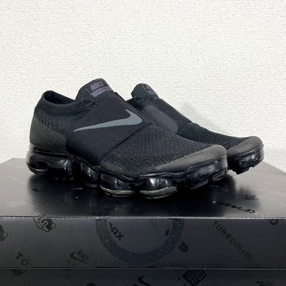 美品 完売 NIKE AIR VAPORMAX トリプルブラック 23.5cm ナイキエアヴェイパーマックス ベイパーマックス