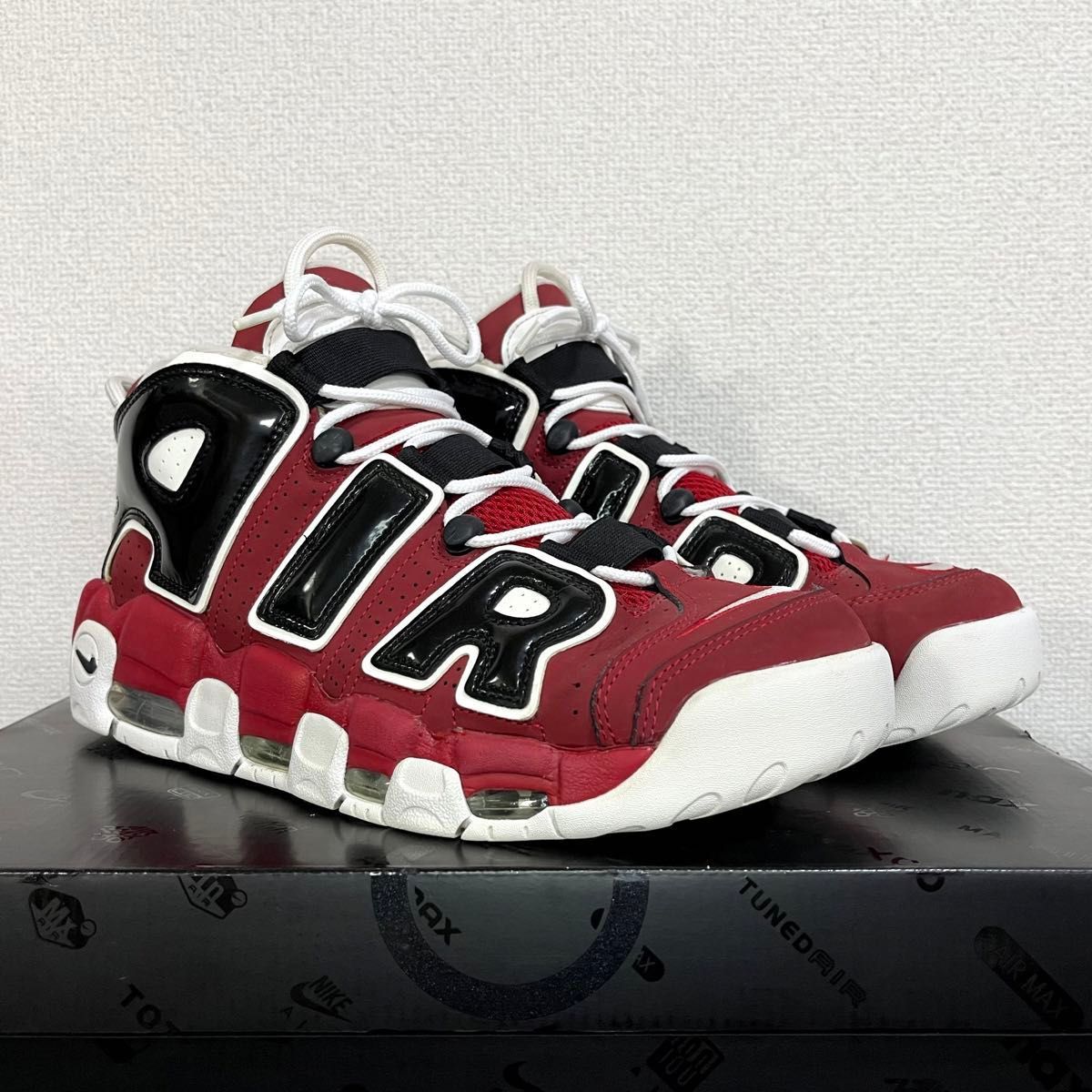 美品人気 NIKE AIR MOREUPTEMPO 28cm ブルズ モアテン ナイキ エアモアアップテンポ モアテン 完売