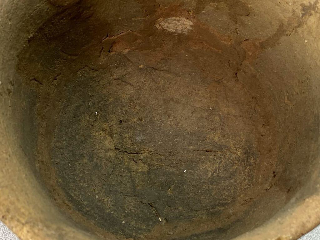 C2185 縄文時代 広口深鉢形土器 発掘出土品 修復品_画像7