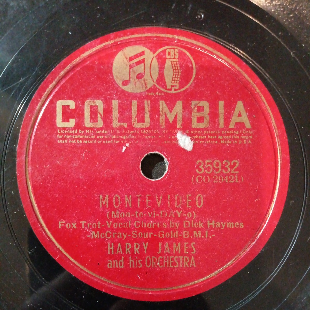  rice Colombia 10.SP! Harry J ms. record! antique retro all ti-z pops Jazz Dance music etc. etc. 