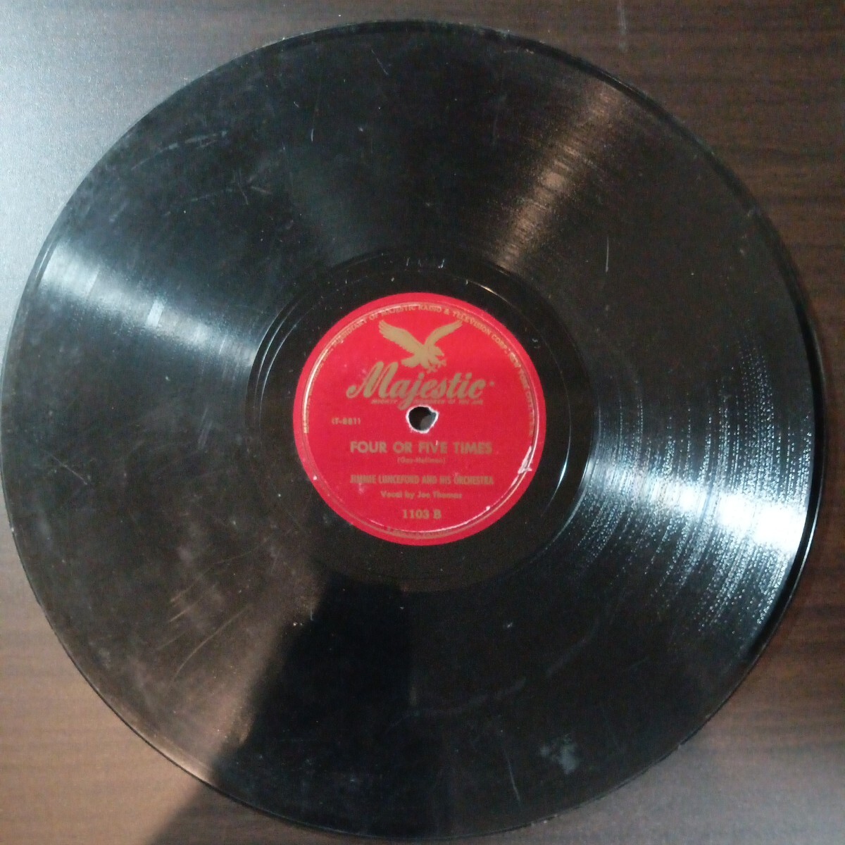  rice majestic 10.SP!jimi-* Ran s Ford. record! antique retro all ti-z pops Jazz Dance music 