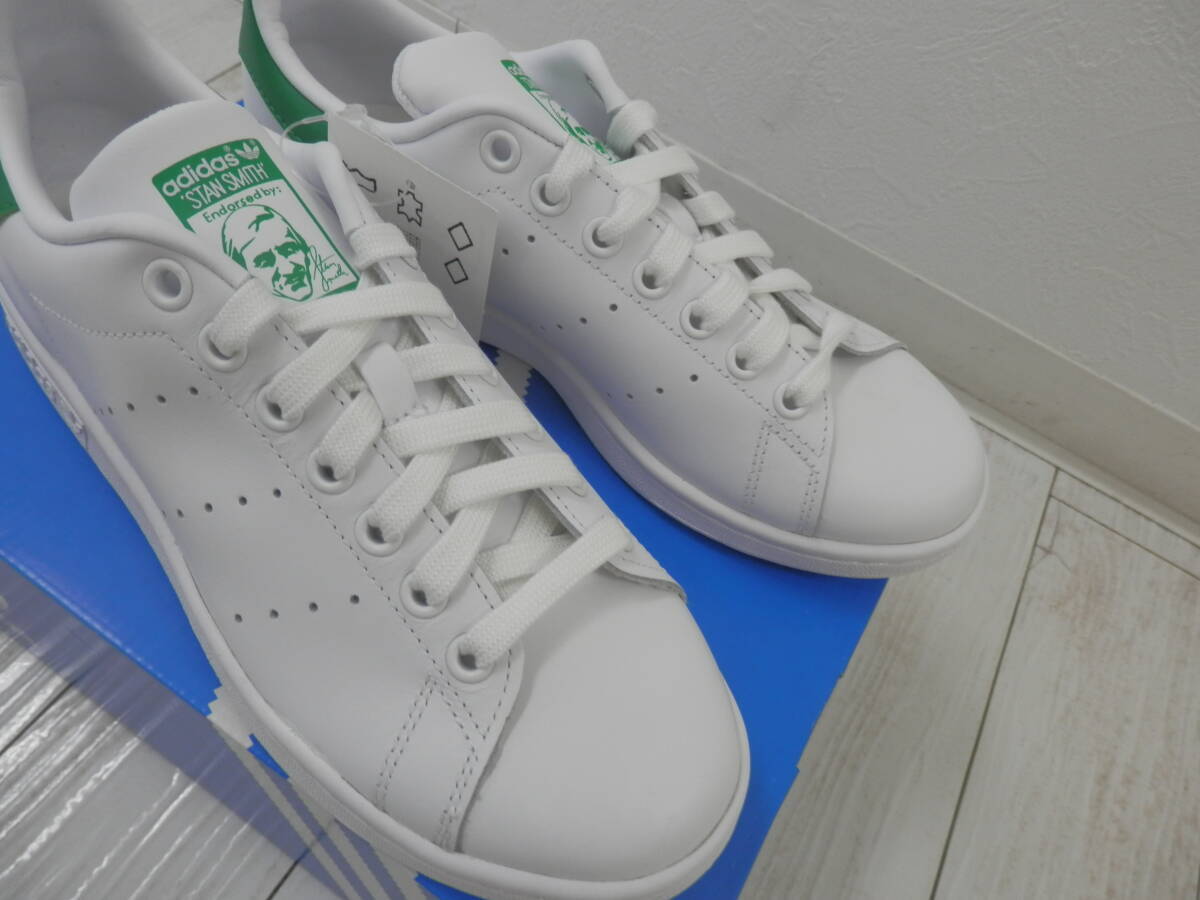 アディダス オリジナルス 23.5cm シューズ スニーカー スタンスミス STAN SMITH ホワイト グリーン 22adidas STAN SMITH M20324 靴【SS03】_画像2