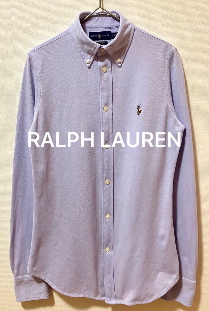 RALPH LAUREN ラルフローレン　カラーポニー刺繍　ボタンダウンシャツ　オックスフォード長袖シャツニットオックスフォード