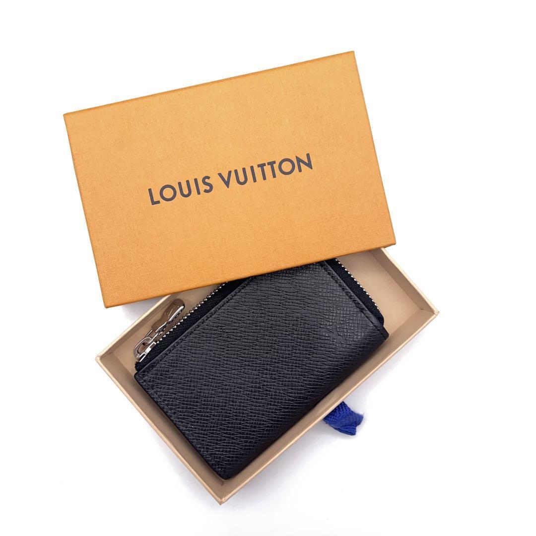 極美品　ルイヴィトン Louis Vuitton　RFID　IC　タイガ ポルトモネジュール　コインケース　黒　アルドワーズ　コインパース_画像8