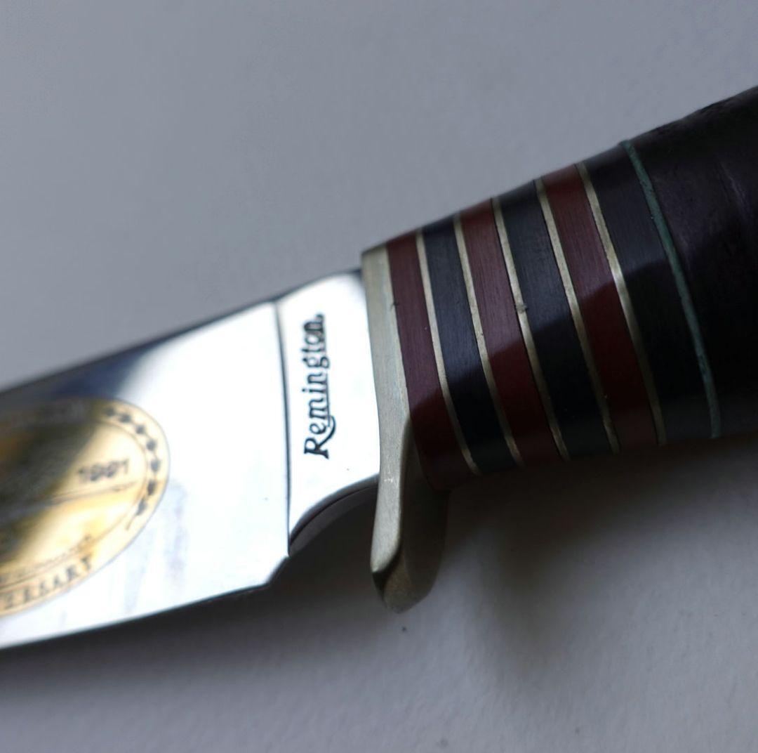 REMINGTON ANNIVERSARY レミントン 175周年記念 シース ナイフ REMINGTON ANNIVERSARY レミントン 175周年記念 シース ナイフ