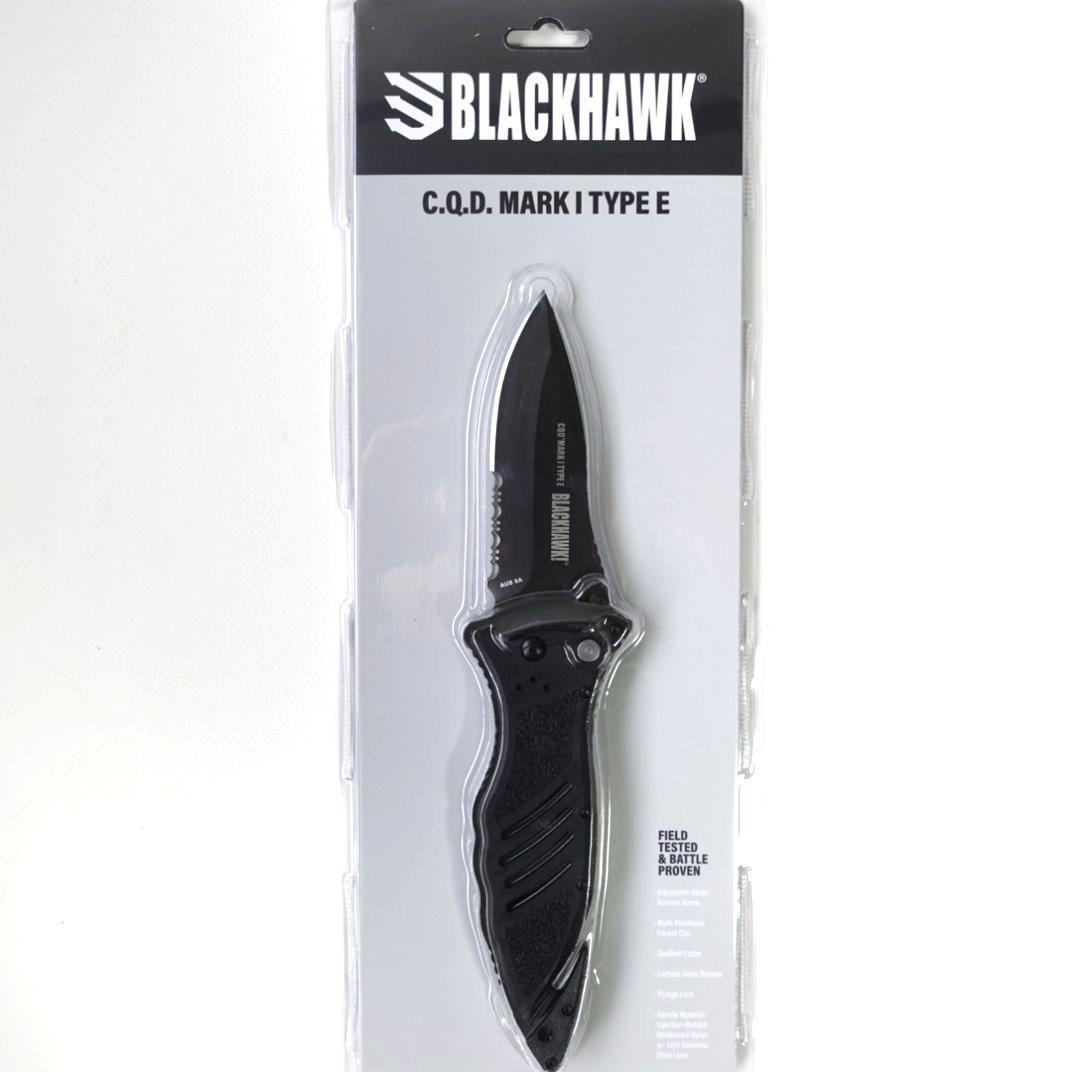 新品】ブラックホーク ナイフ CQD MARK1 TYPE-E ザ・ファブル 新品】ブラックホーク ナイフ CQD MARK1 TYPE-E ザ・ファブル