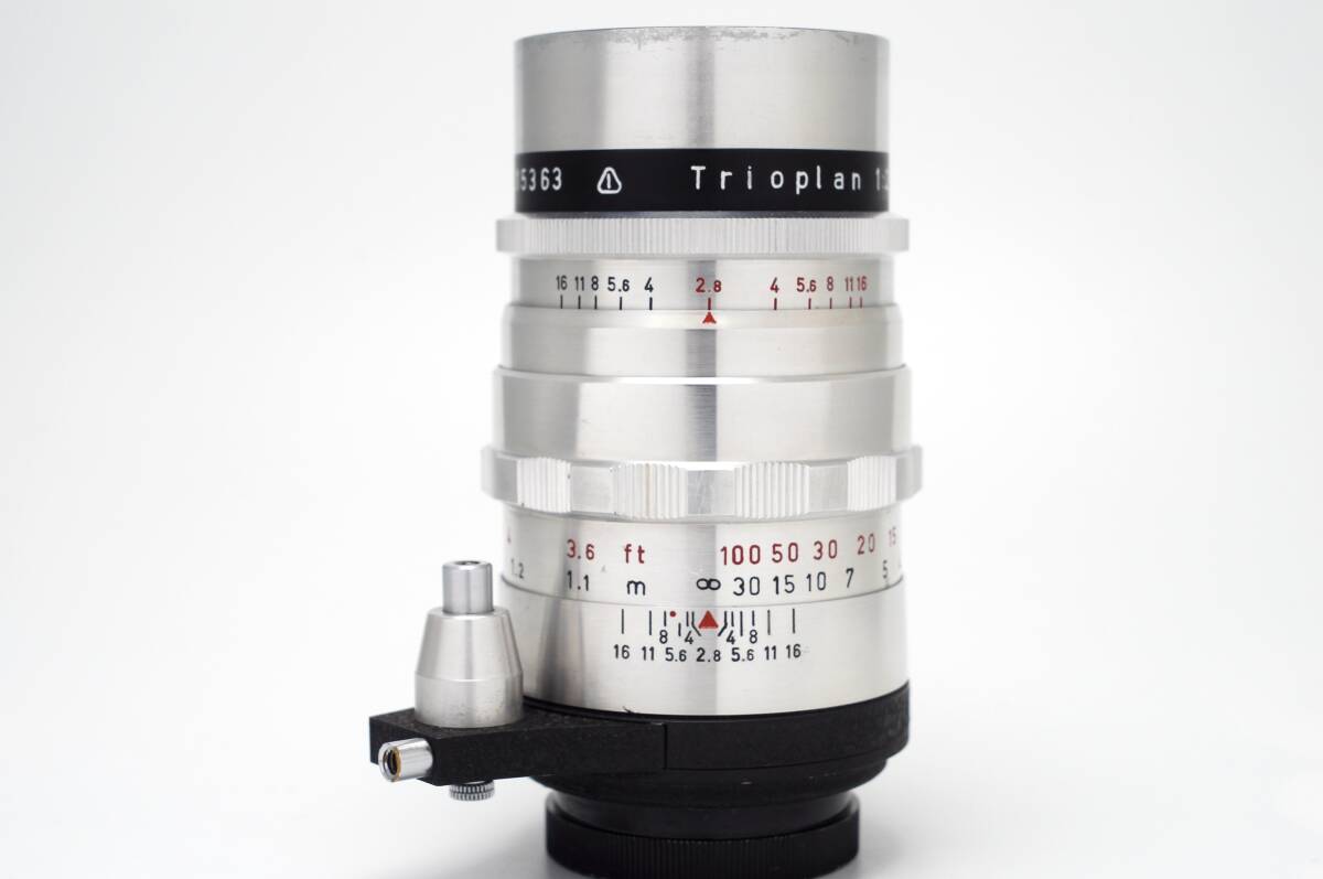 16【希少】EXA Meyer-Optik Gorlitz Trioplan 1:2,8/100mm マイヤー トリオプラン バブルボケ 1958年製 f2.8の画像1