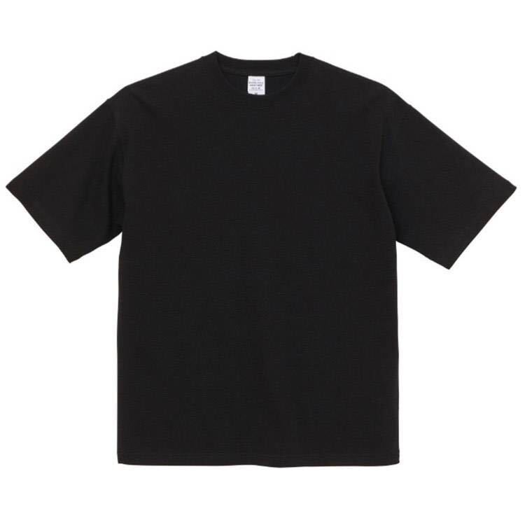 【ユナイテッドアスレ】新品 9.1 超厚手 マグナムウェイト Tシャツ 黒 Lサイズ ブラック United Athle 441101 厚地_画像3