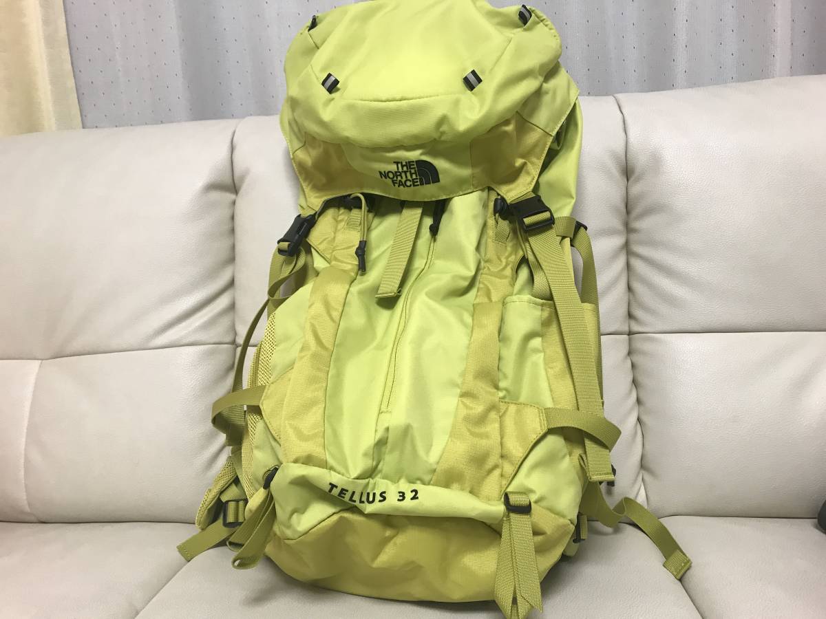 美品】THE NORTH FACE (ノースフェイス) ザックリュック TELLUS 32