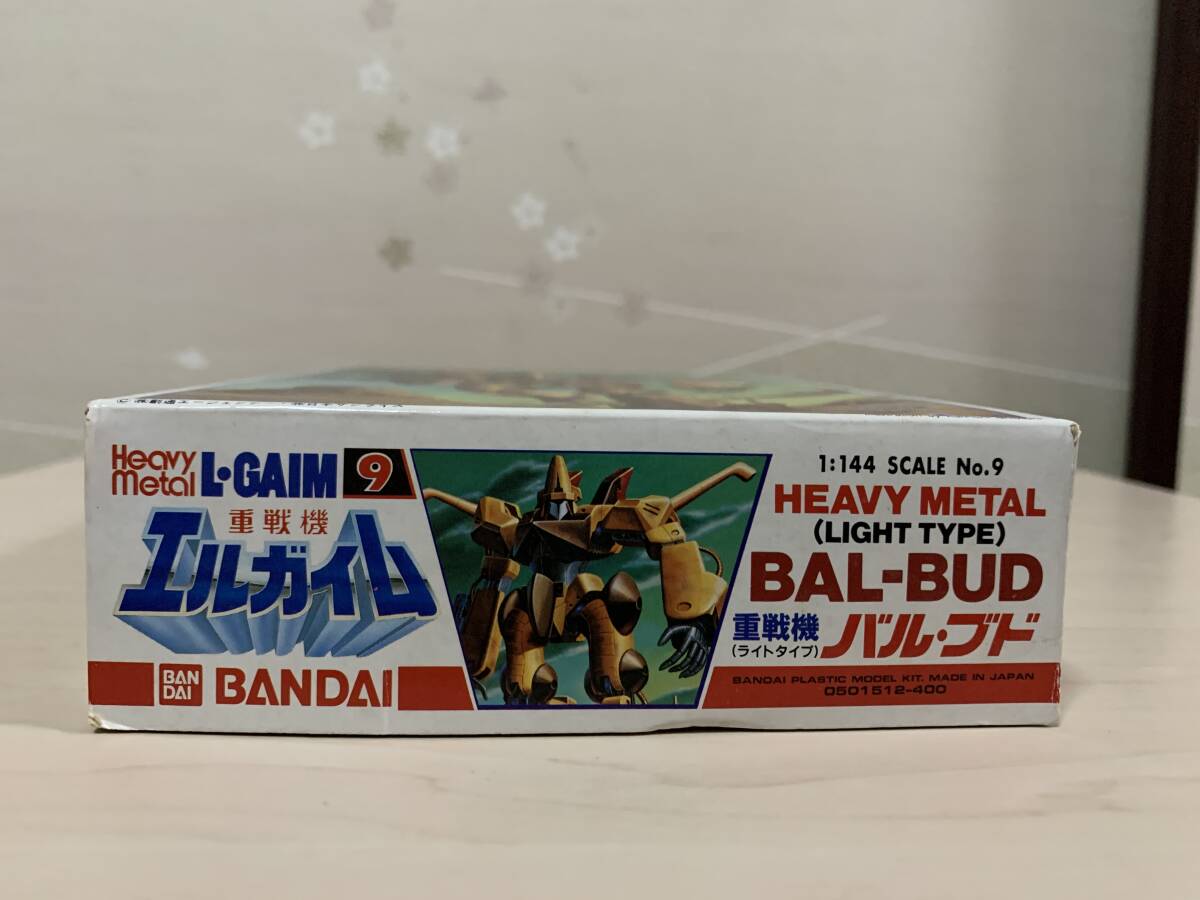  Bandai made old kit 1/144 B class heavy metal bar *bdo unopened * not yet constructed goods Heavy Metal L-Gaim series No.9 valve(bulb) do