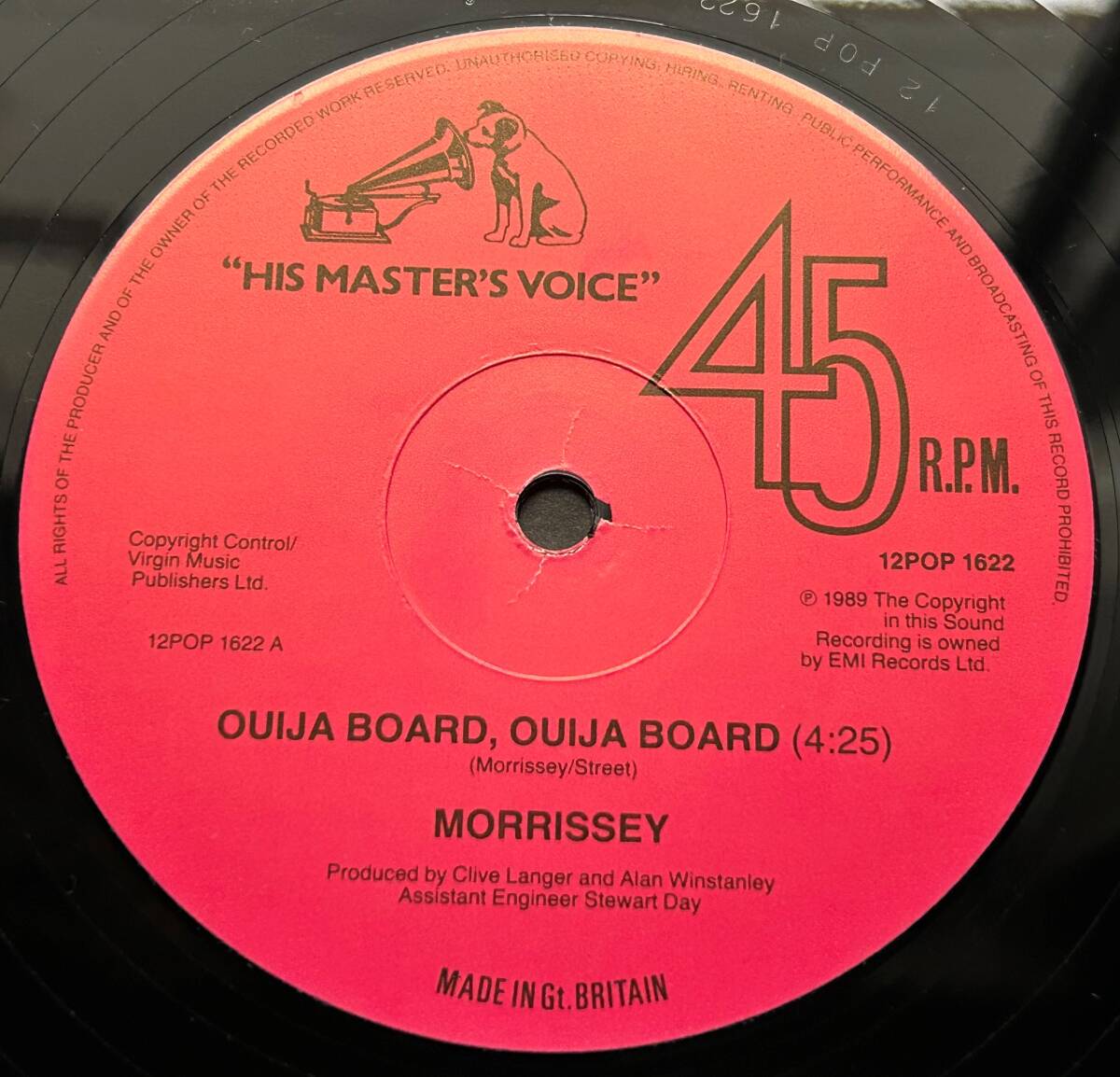 Morrissey / My Love Life + Ouija Board, Ouija Board 12インチセット【送料無料】_画像7