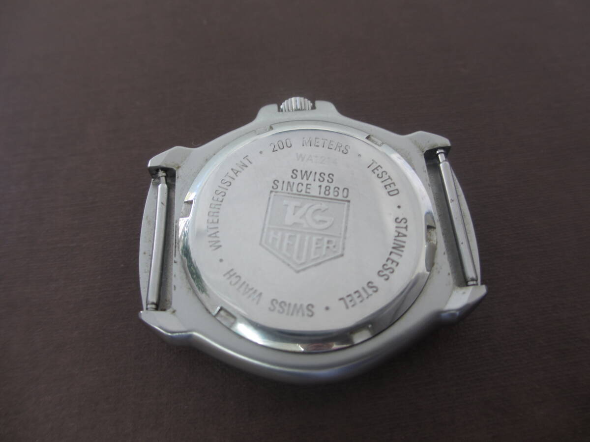 TAG HEUER/タグホイヤー/WA1214/フォーミュラ1 PROFESSIONAL プロフェッショナル 200M 腕時計 ベルト欠品/電池交換済み 動作品の画像10