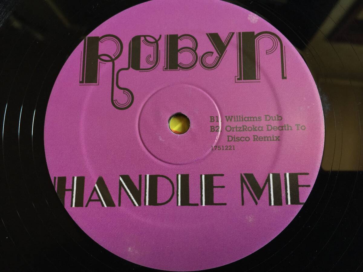 ★Robyn / Handle Me 12EP ★Qsmy2★ _画像5