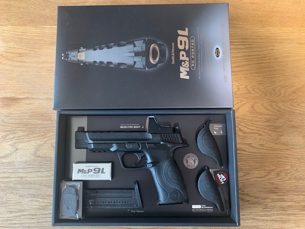 東京マルイ m&p9L 東京マルイ純正マイクロサイト ナインボール 東京マルイ m&p9L 東京マルイ純正マイクロサイト ナインボール