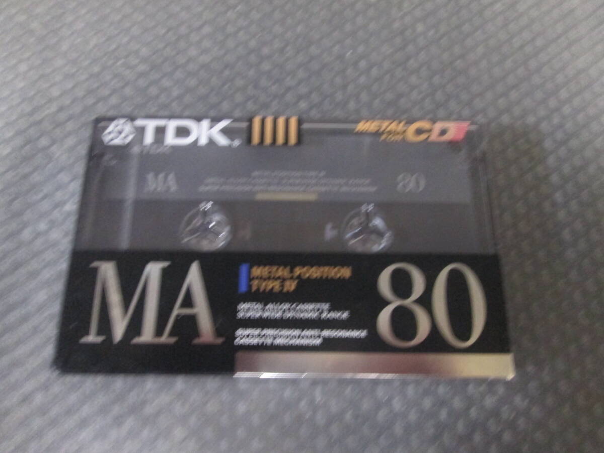 【送料385円】 TDK MA-80M メタルカセット 未開封の画像1