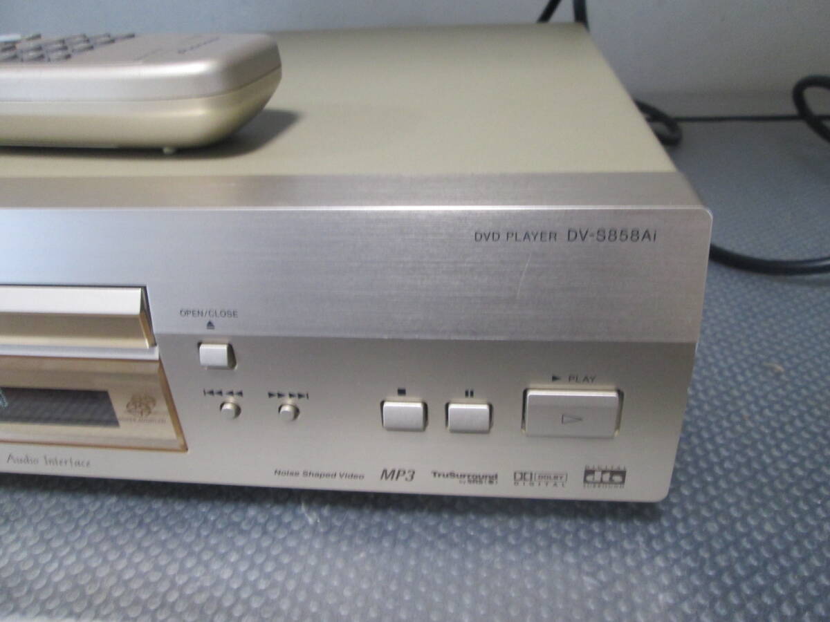 Pioneer CD/DVD/SACD ユニバーサルプレーヤー DV-S858Ai / VXX2838 リモコン付き 動作品の画像3