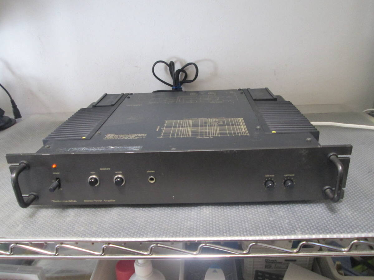 Technics Technics power amplifier SE-9060 sound out OK (2