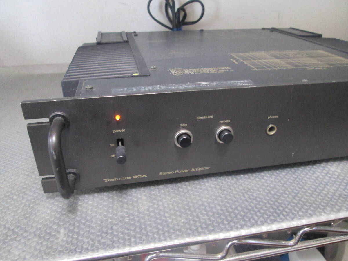 Technics Technics power amplifier SE-9060 sound out OK (2