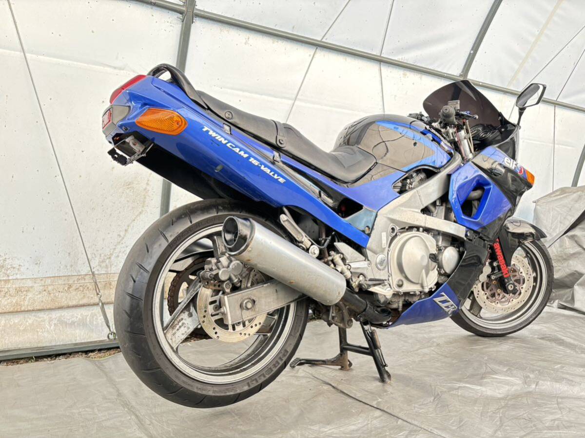 前後タイヤ新品 !! / きれい (画像見てください) / 動画付 / 実動　 ZZR400　（検 zzr cbr fzr ニンジャ）_画像2