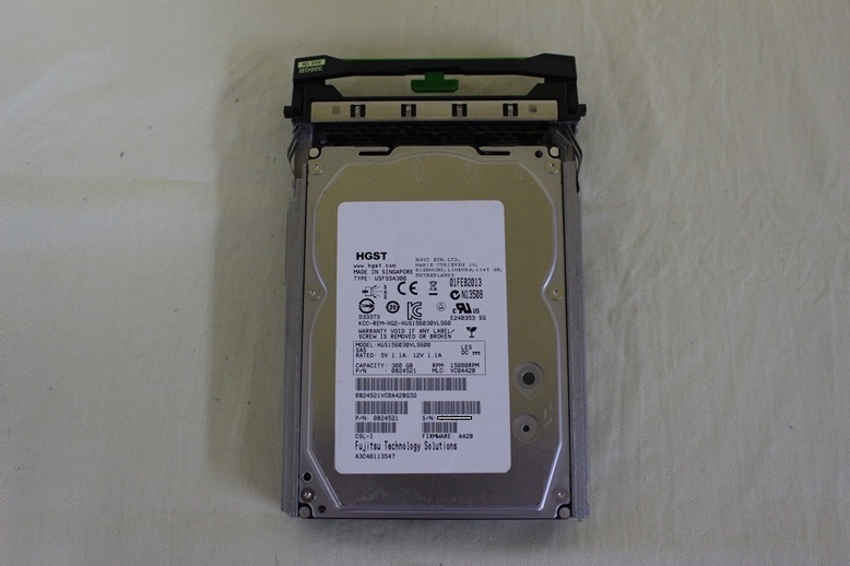 HGST HUS156030VLS600 3.5 -inch SAS 300GB HDD 15000rpm stock limitation 