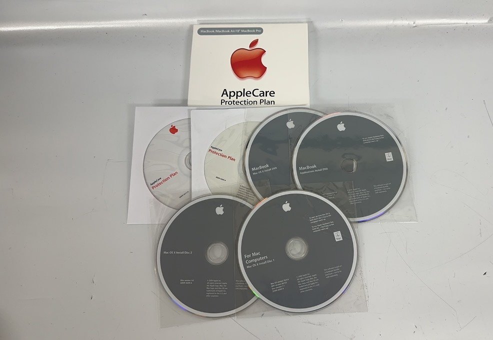 中古品 APPLE MacBook/MacBook Air/13”MacBook Pro用◆リカバリディスク 6枚セット [スタートアップガイド付] 「その他 01-1」_画像1