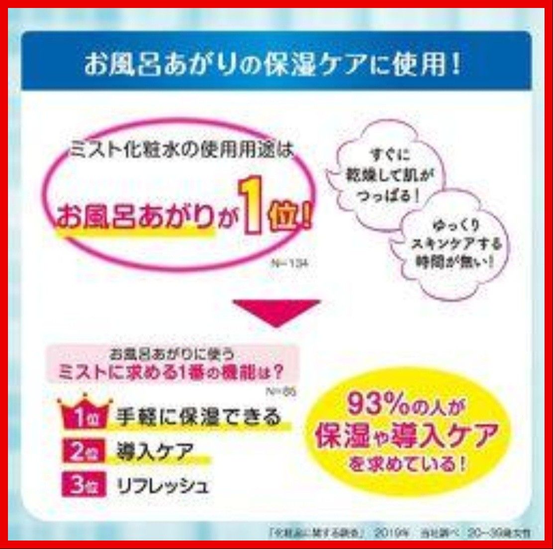 なめらか本舗サナ：豆乳ミスト化粧水N150g：4本セット