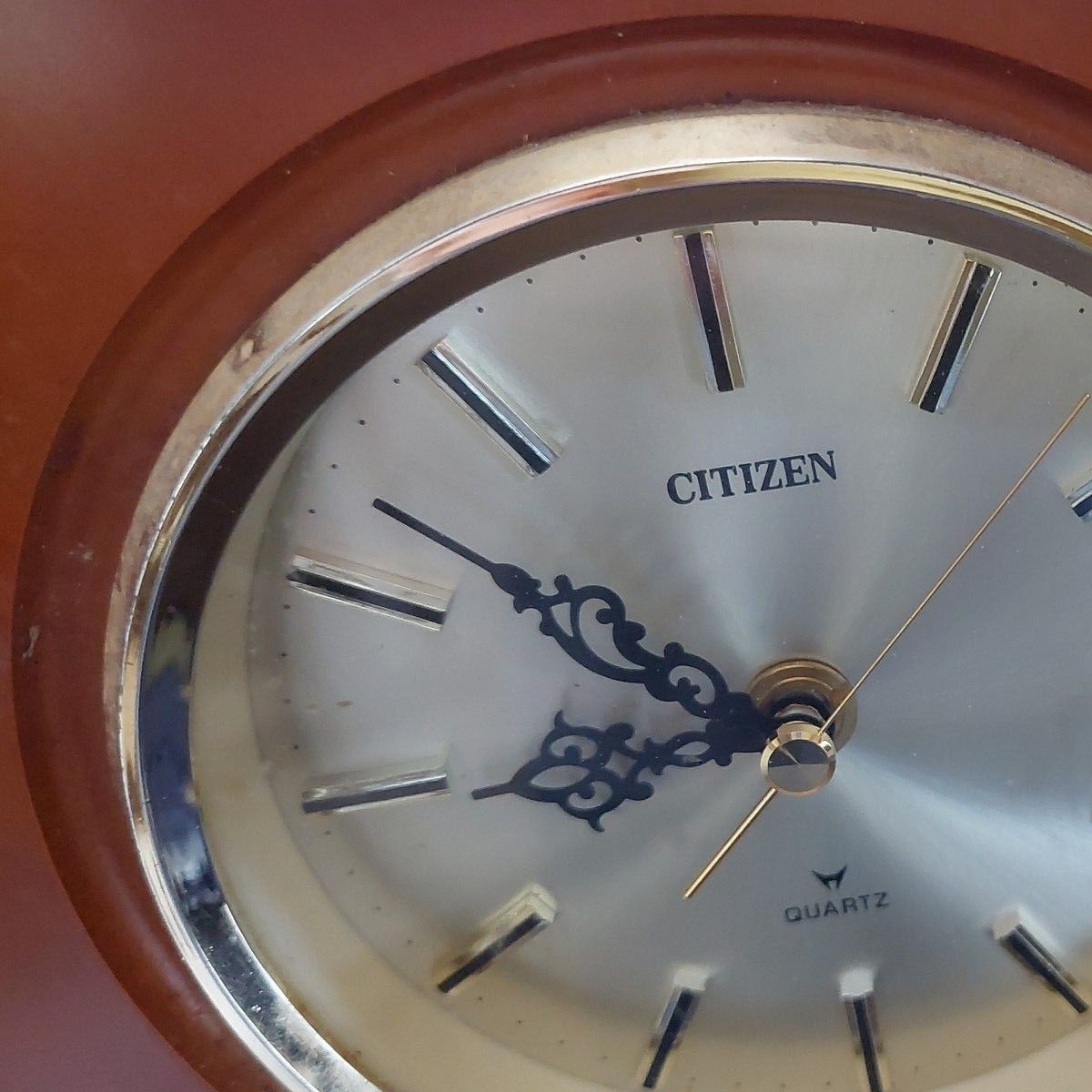 CITIZEN 置時計 アンティーク 木製
