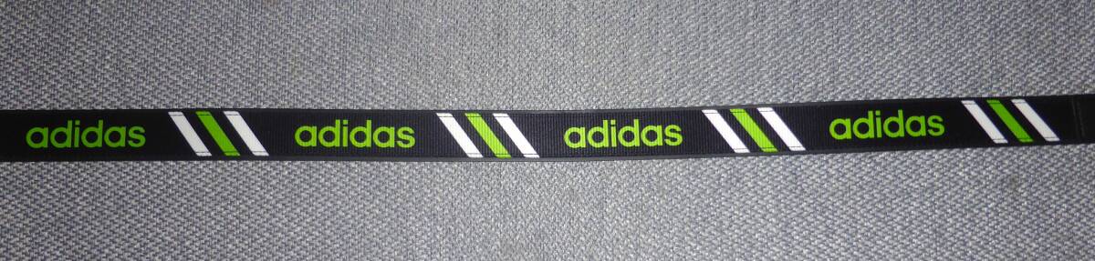  прекрасный товар Adidas Golf для ремень черный / зеленый регулировка возможность 