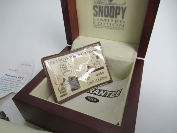  Snoopy наручные часы SNOOPY LIMITED EDITION Peanuts часы коллекция PEANUTS WATCH COLLECTION ограниченный товар не использовался 