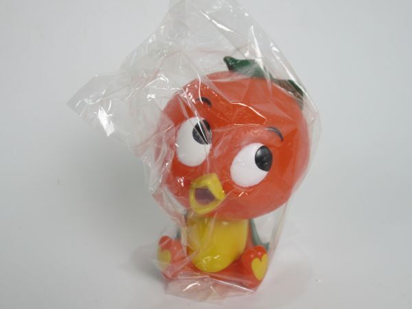 frolida orange bird FLORIDA ORANGE BIRD savings box coin Bank mascot Disney sofvi doll ornament unopened 
