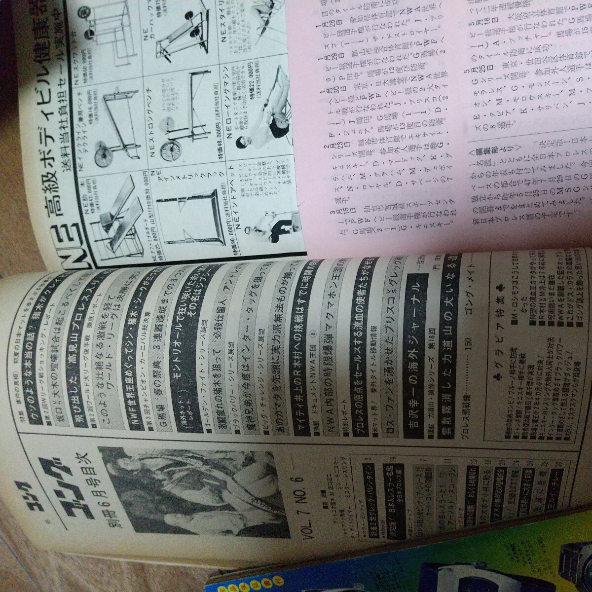 日本スポーツ出版社、 別冊ゴング1975年６月馬場猪木_画像2