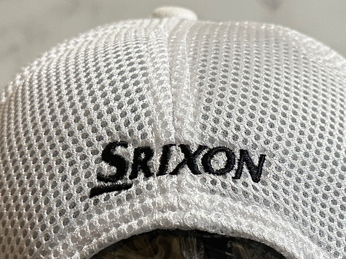 【未使用品】349KD 上品★SRIXON ZーSTAR スリクソン ゴルフ キャップ 上品で高級感のあるホワイトにシリーズロゴ♪《FREEサイズ》松山英樹_画像10