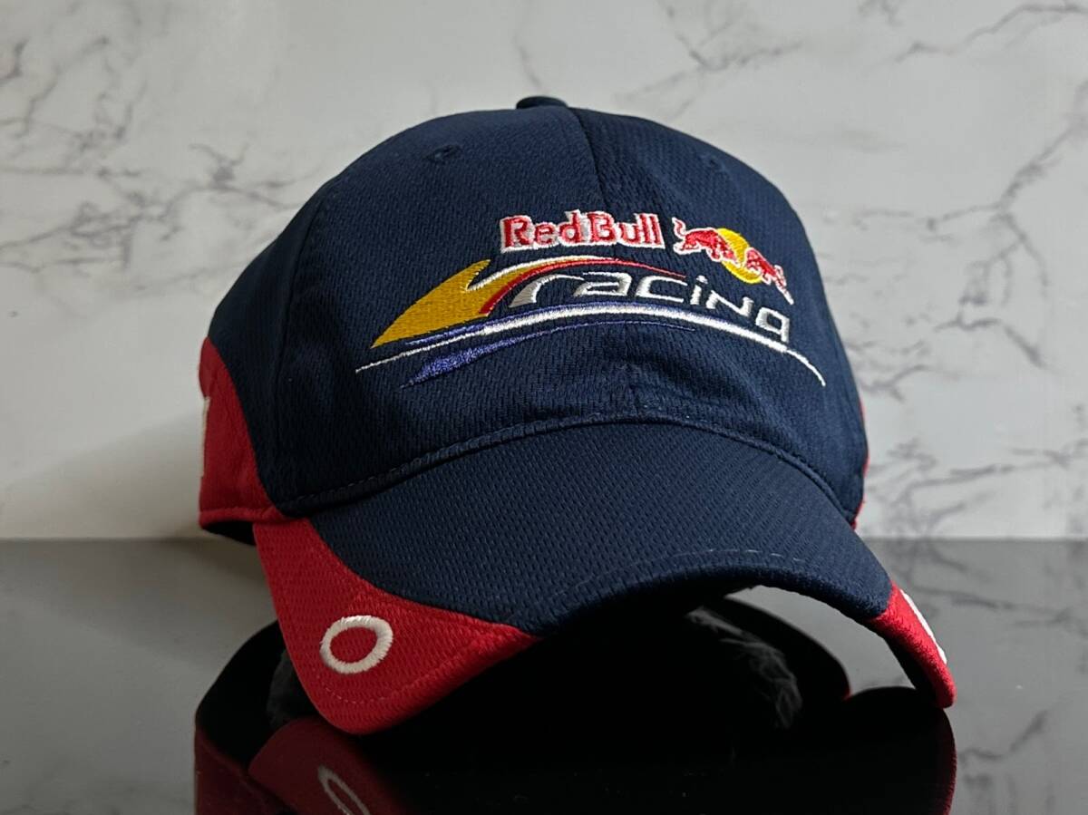 [ не использовался товар ]151KA*Red Bull racing Red Bull рейсинг колпак ограничение 1 шт! прохладный . дизайн. эластичный материалы!{ эластичный передний 60.~64. ранг до }