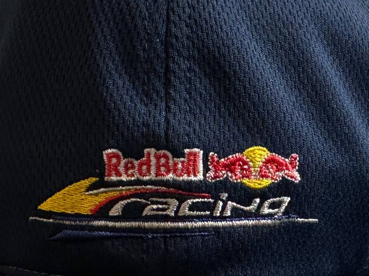 [ не использовался товар ]151KA*Red Bull racing Red Bull рейсинг колпак ограничение 1 шт! прохладный . дизайн. эластичный материалы!{ эластичный передний 60.~64. ранг до }