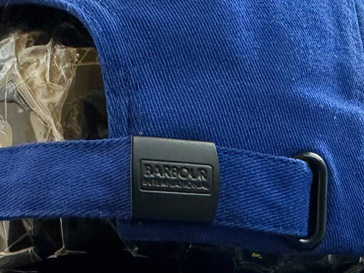 [ не использовался товар ]263KB*BARBOUR Barbour колпак шляпа CAP вентилятор тоже милый сверху товар . ощущение роскоши. есть голубой . белый Logo {FREE размер }