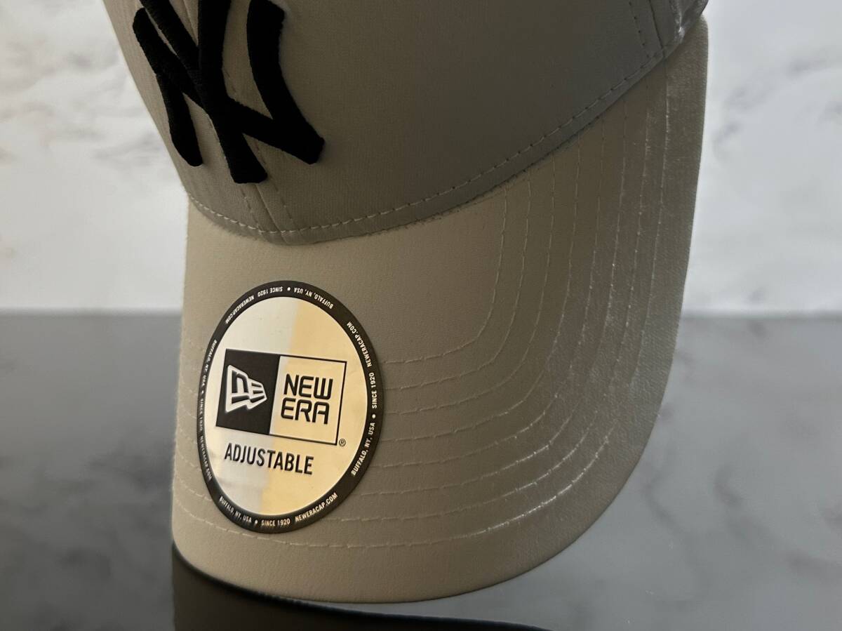 【未使用品】201KE 訳あり★NEW ERA×MLB ニューヨーク ヤンキース New York Yankees キャップ 上品で高級感のあるホワイト《FREEサイズ》の画像8