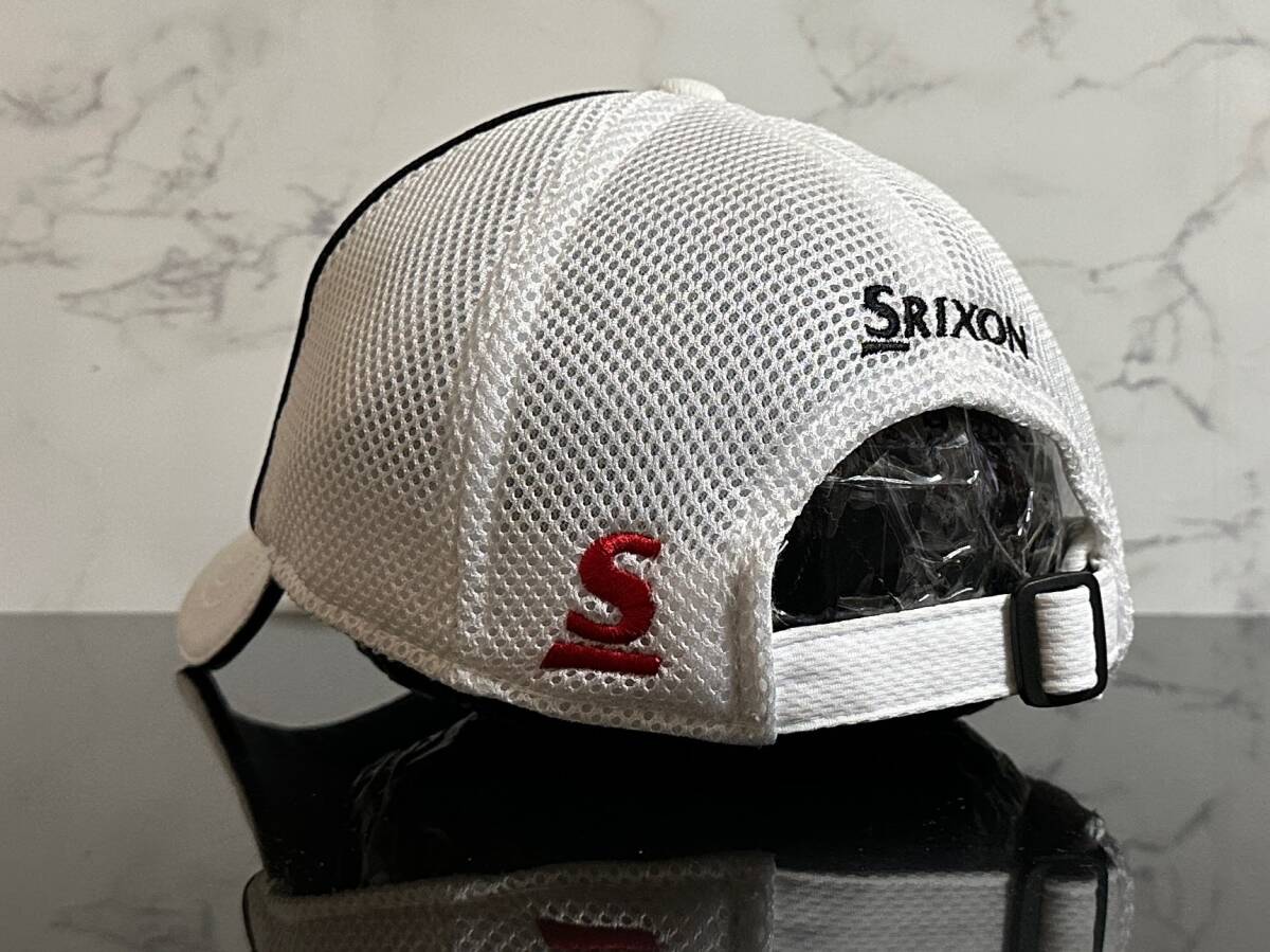 【未使用品】349KD 上品★SRIXON ZーSTAR スリクソン ゴルフ キャップ 上品で高級感のあるホワイトにシリーズロゴ♪《FREEサイズ》松山英樹_画像7