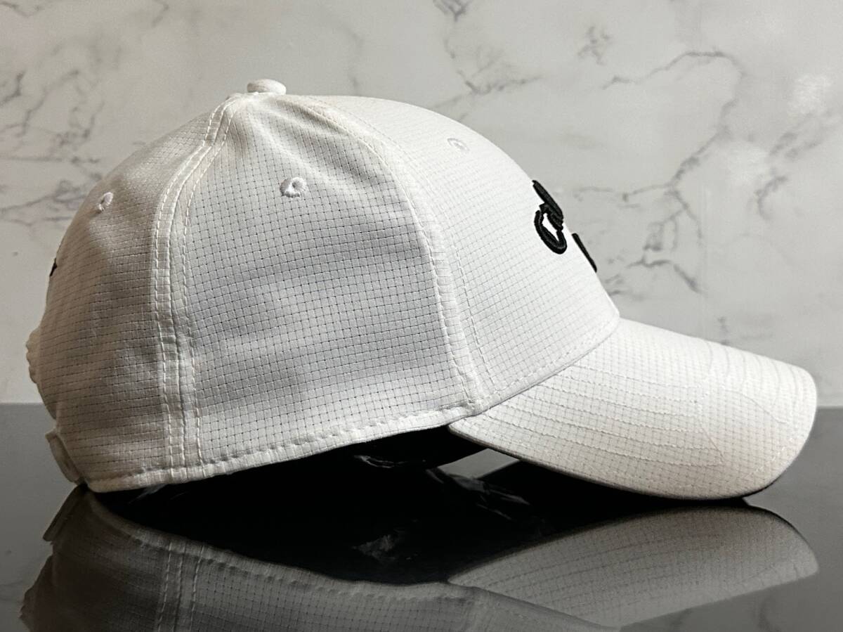 【未使用品】59F★Callaway Golf キャロウェイ ゴルフ マーカー用マグネット付きキャップ 帽子 CAP ホワイトにシリーズロゴ《FREEサイズ》_画像3