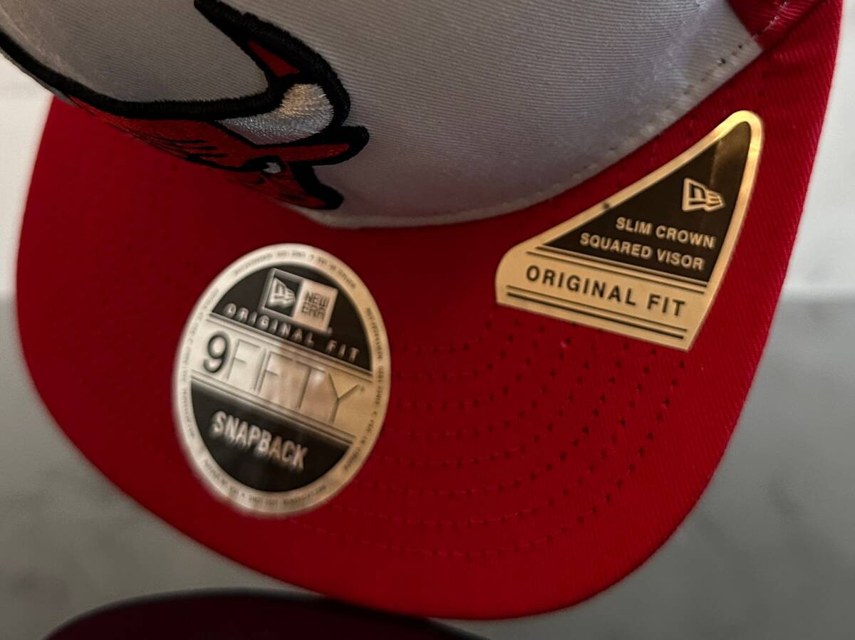 【未使用品】72A★NEW ERA ニューエラ 9FIFTY×NBA シカゴ ブルズ Chicago Bulls コラボ キャップ 帽子 CAP Michael Jordan《FREEサイズ》_画像8