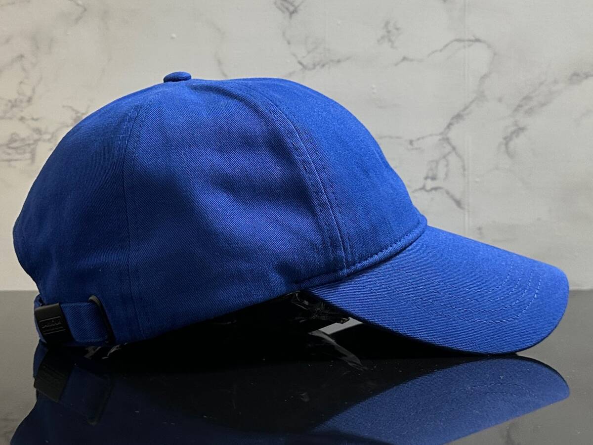 【未使用品】263KB★BARBOUR バーブァー キャップ 帽子 CAP ファンにも嬉しい上品で高級感のあるブルーにホワイトロゴ《FREEサイズ》の画像5